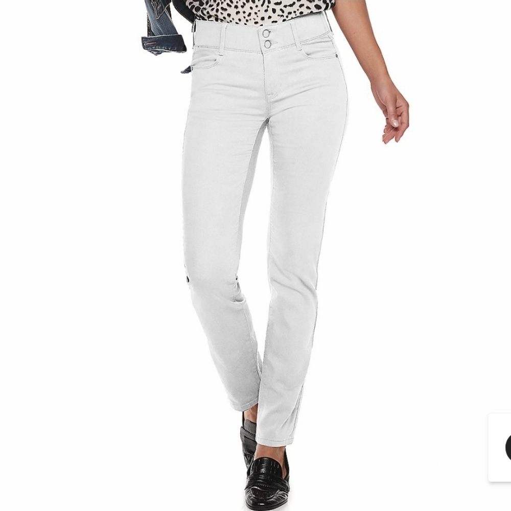 Apt. 9 Tummy Control jeans, 8S